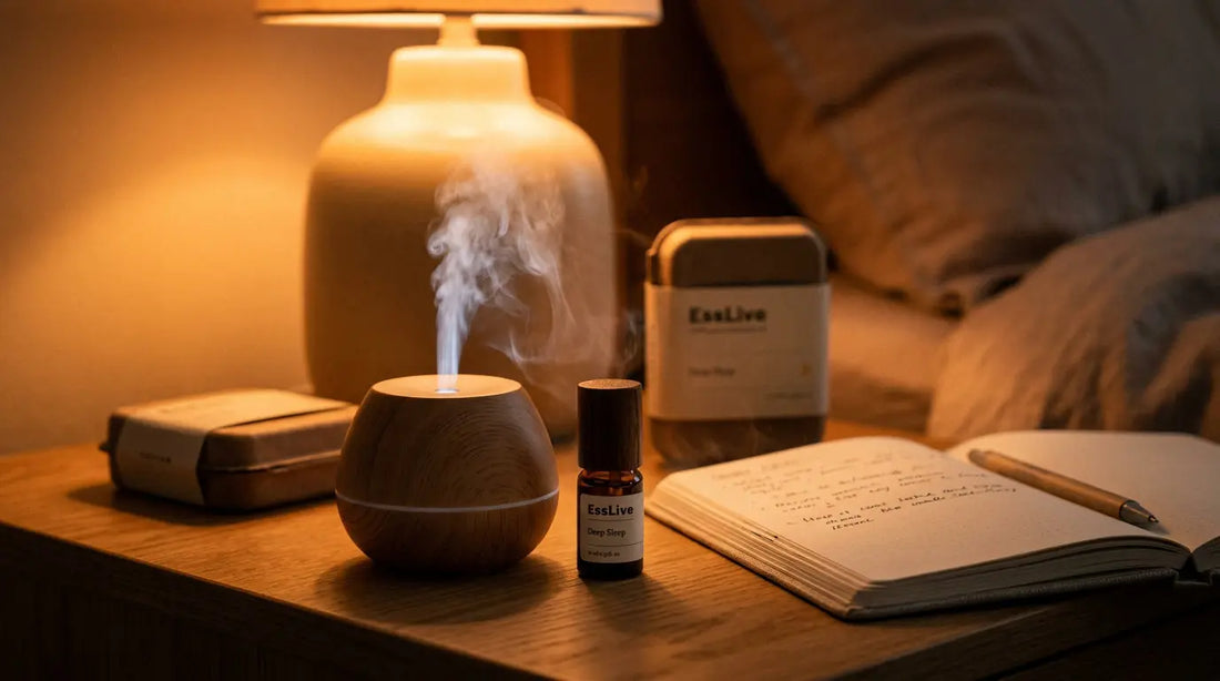 Racing Thoughts at Night? 6 Essential Oils for Deep Sleep | EssLive