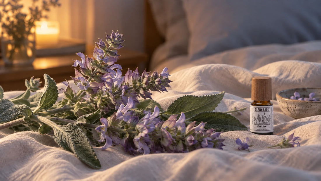 Clary Sage Essential Oil for Sleep: Benefits & Research