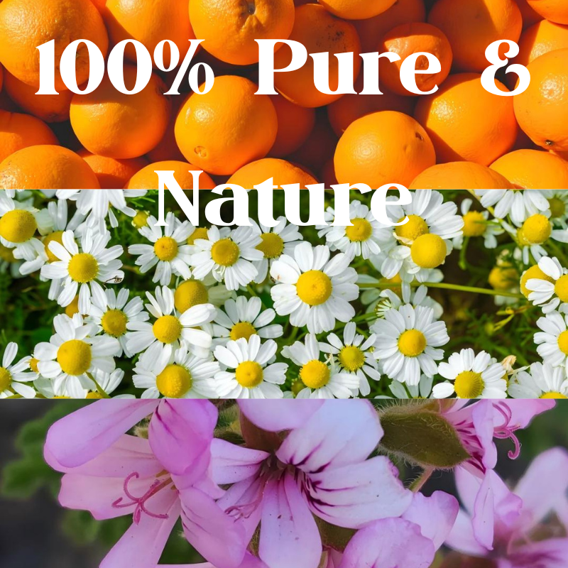 Nature Lip Balm | Orange, Geranium & German Chamomile