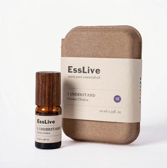 EssLive I UNDERSTAND Crown Chakra essential oil blend bottle
